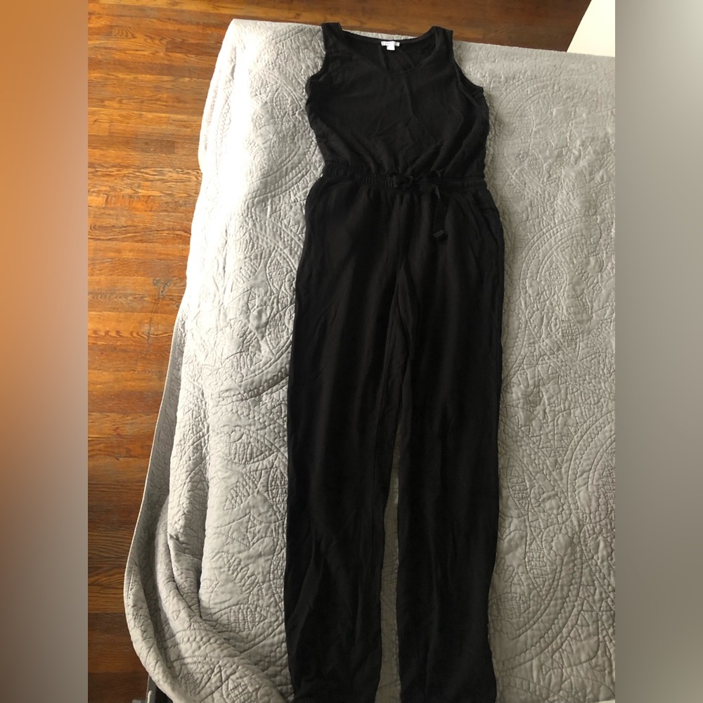 Daily Ritual Women's Supersoft Terry Sleeveless Scoopneck Jumpsuit - Picture 5 of 5